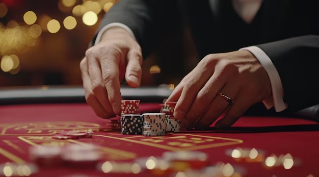 Mobile phone showing bgibola 88 poker table interface